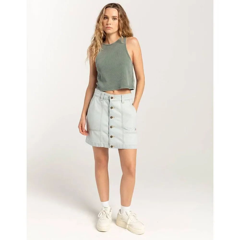 Dickies Madison Denim Mini Skirt